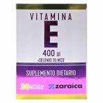 VITAMINA E 400 UI+SELE.70 MCG 30 CAPS.