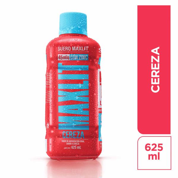 MAXLIT SUERO HIDRAT.45 CEREZA 625ML(SAV)