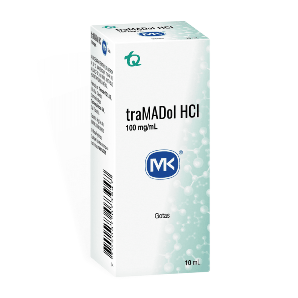 Tramadol 100 Mg Gotas Frasco X 10 Ml