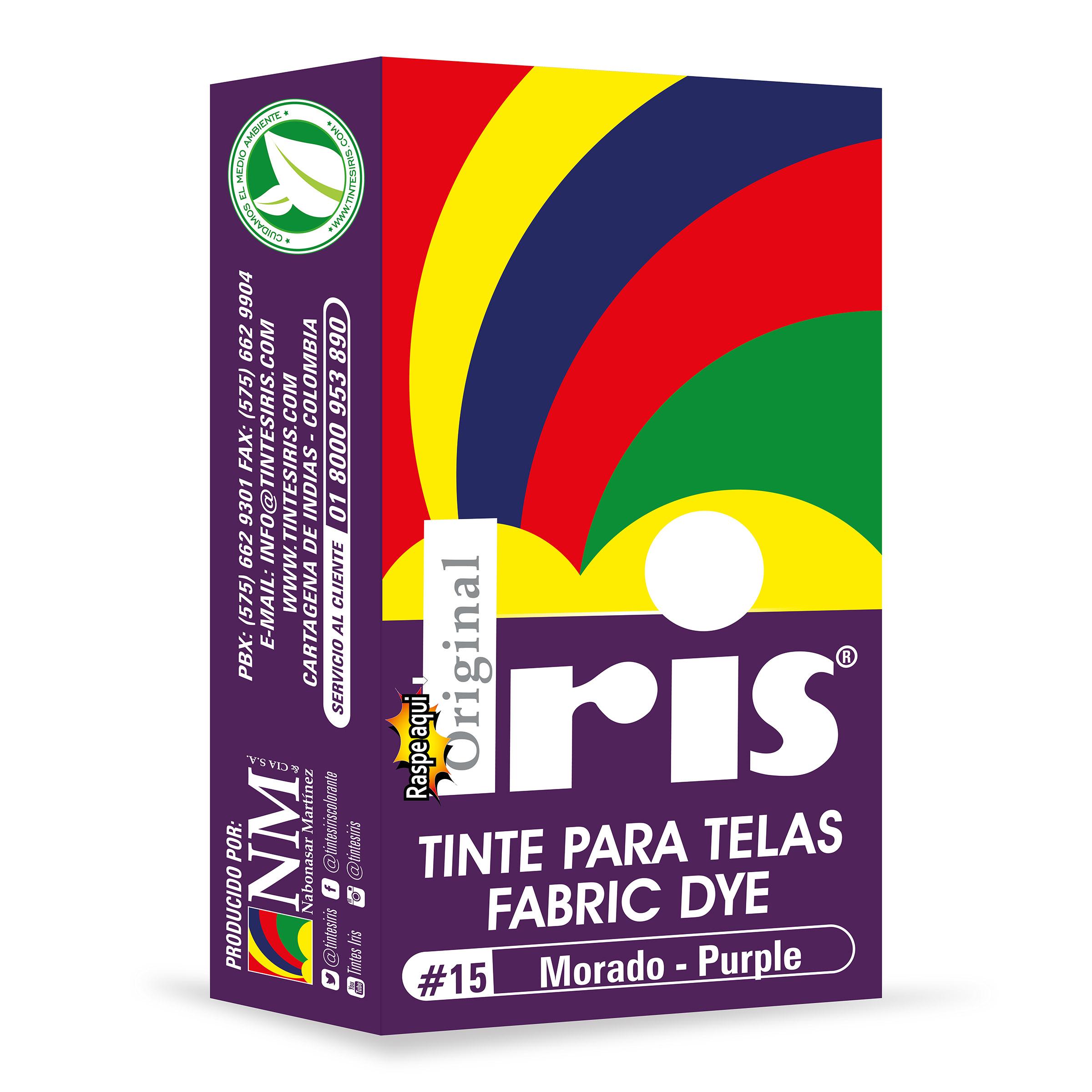 TINTE IRIS 15 MORADO 9 GR