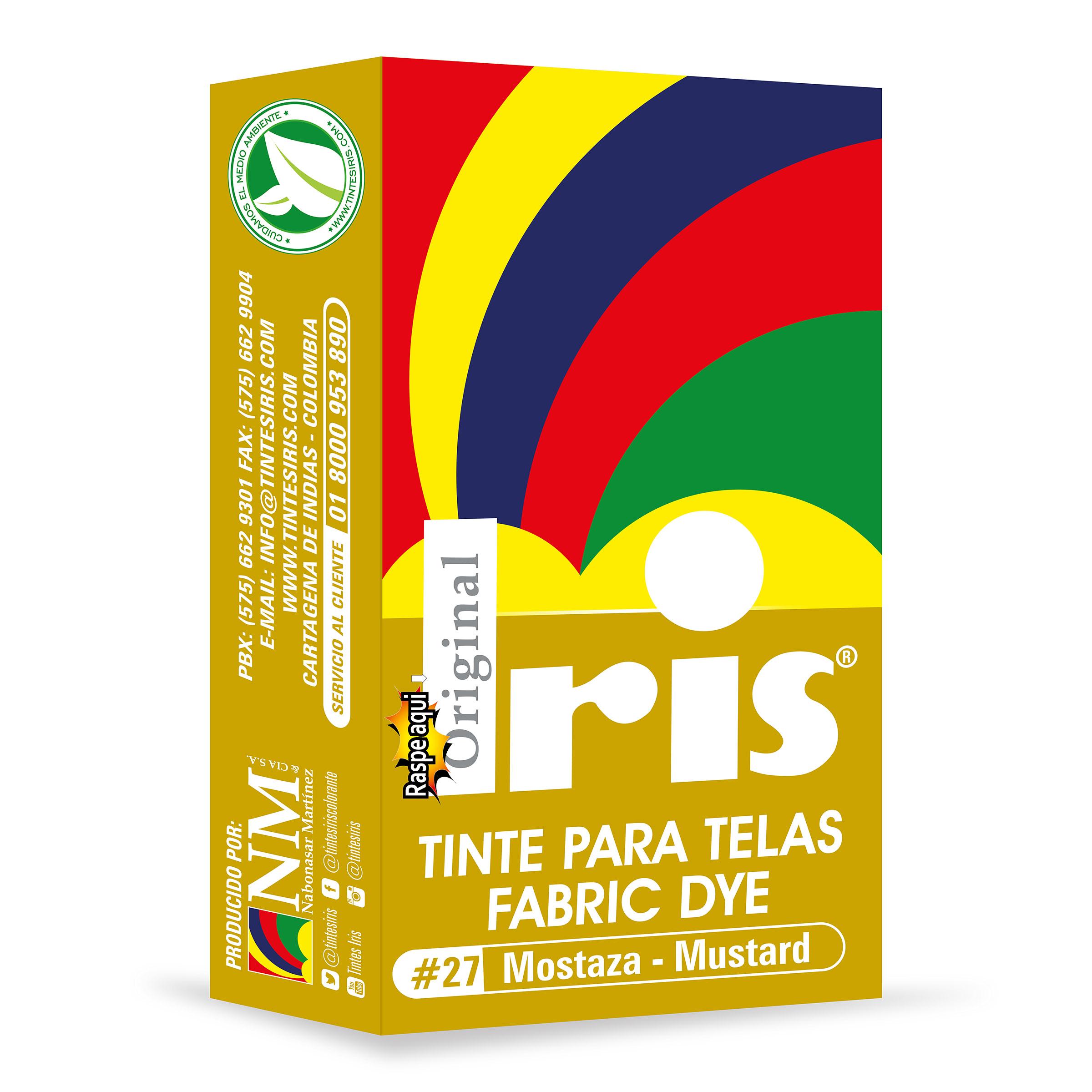 TINTE IRIS 27 MOSTAZA 9 GR
