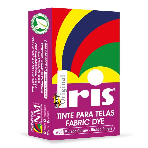 TINTE IRIS 33 MORADO OBISPO 9 GR