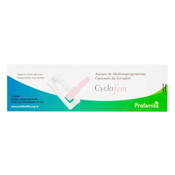 CYCLOFEM 1 AMPOLLA