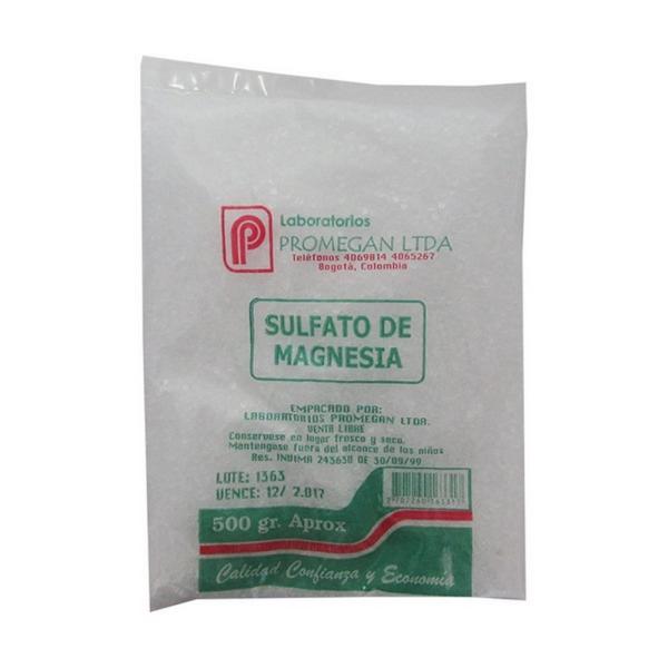 SULFATO DE MAGNESIA 500 GR PROMEGAN