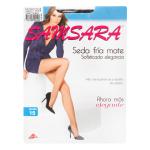 MEDIAS SAMSARA SEDA FRIA MATE M NEGRO