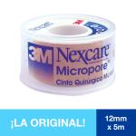 MICROPORE PIEL 12X5 (1/2X5) DISPENSAD 3M