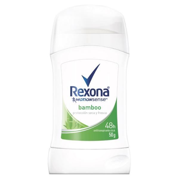 DTE.REXONA BARRA MUJER BAMBOO 50 GR M