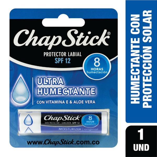 PROT.LABIAL CHAPSTICK ULTRA HUMECT.AZUL