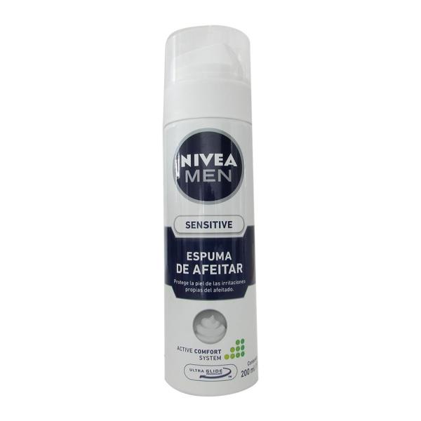 ESPUMA DE AFEITAR NIVEA F.MEN SENS.200ML