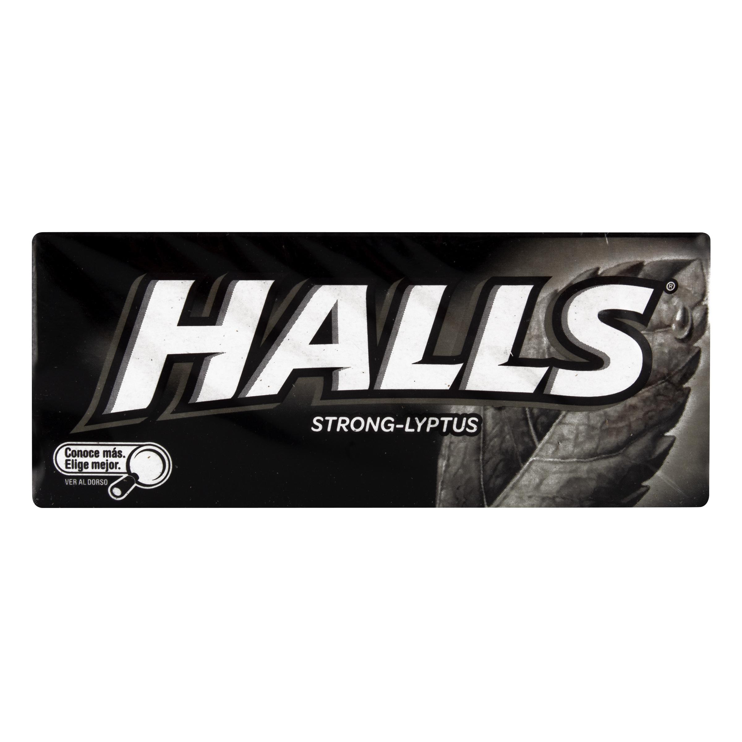 HALLS EXTRA STRONG 12 BARRAS