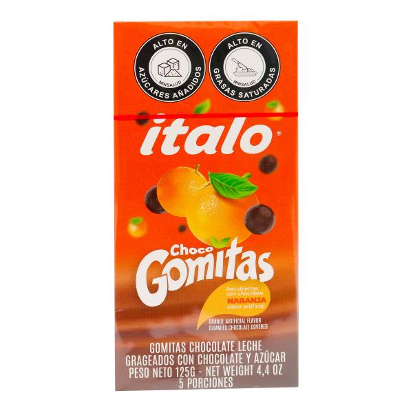 GOMAS ITALO CHOC.NARANJA R.626