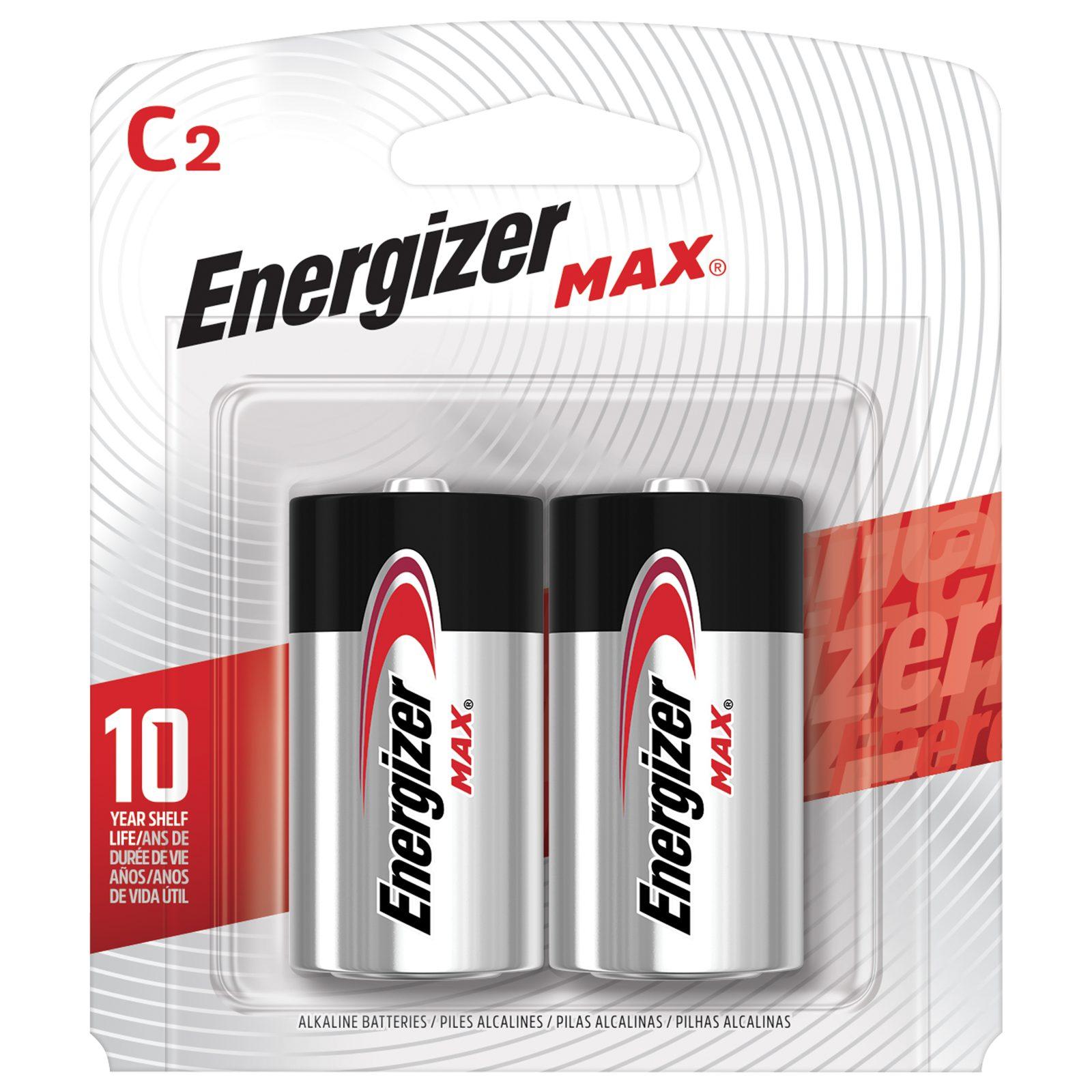 PILA ENERGIZER MAX ALKALINA MED.2 UND