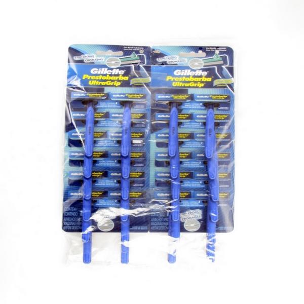 MAQ.PRESTOBARBA U.GRIP 24 UND AZUL