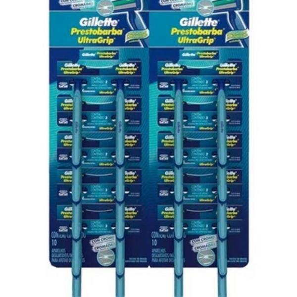 MAQ.PRESTOBARBA U.GRIP C.MOV.24 UND VERD
