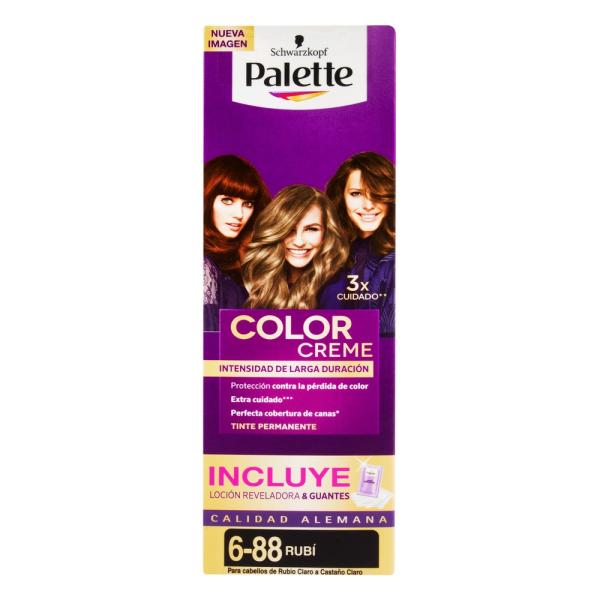 PALETTE CREM TUBO 6-88 RUBI