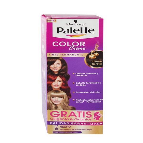 PALETTE CREM TUBO 1-0 NEGRO