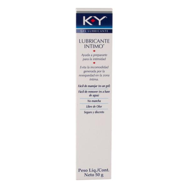 LUBRICANTE INTIMO K-Y GEL 50 GR