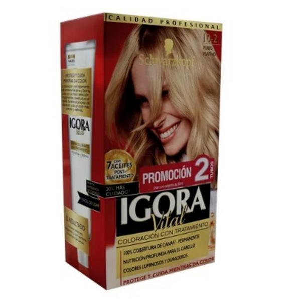IGORA VITAL D.TUBO 10-2 RUBIO PLATINO