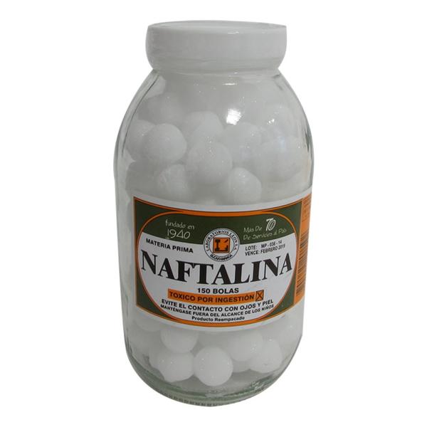 NAFTALINA PEPAS FRASCO 150 UND