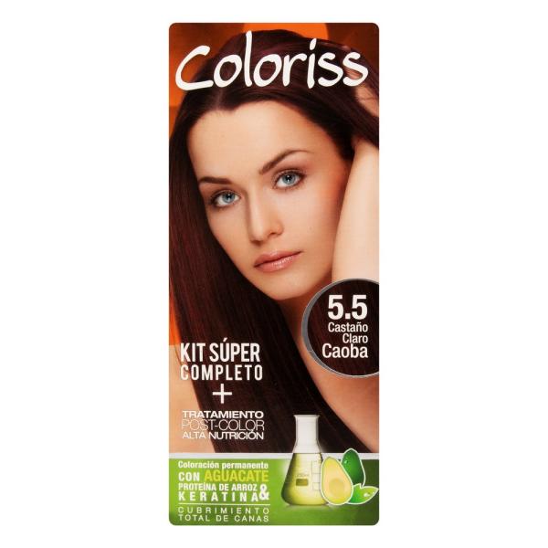 COLORIS KIT 55 CASTANO CLARO CAO.