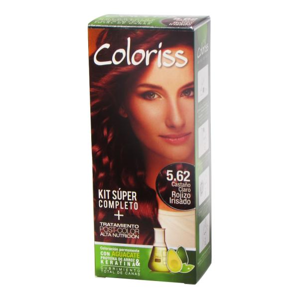 COLORIS KIT 562 CASTANO CLARO ROJ.IRI.