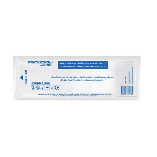 JERINGA 3P 20ML 21X1 1/2 C.AGU.PRE.ETER.