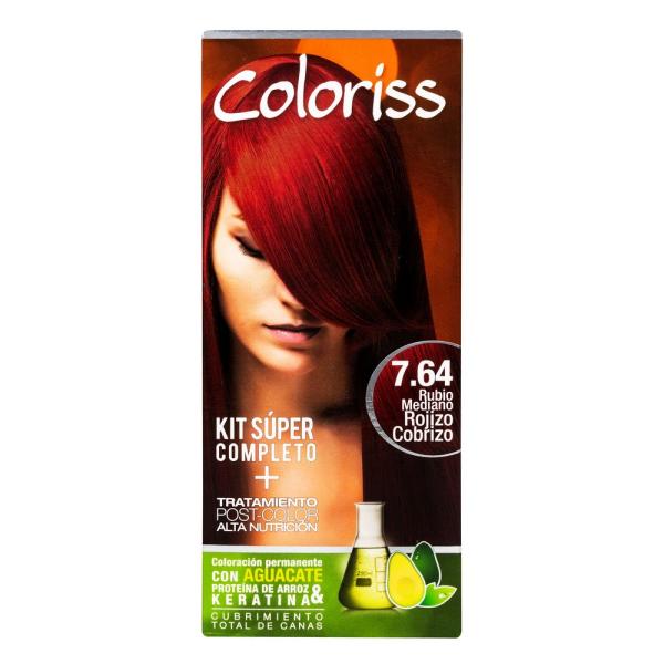 COLORIS KIT 764 RUBIO MEDIANO ROJ.COB.