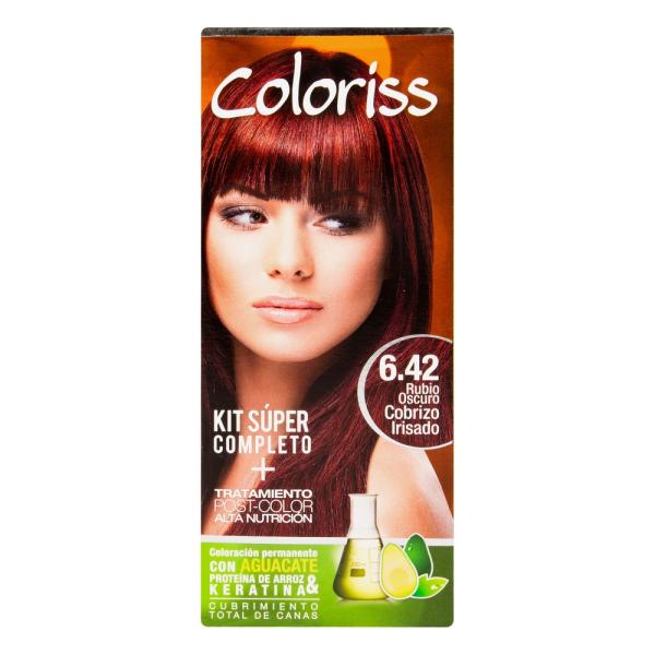 COLORIS KIT 642 RUBIO OSCURO COB.IRI.
