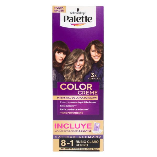 PALETTE CREM TUBO 8-1 RUBO CLARO CENIZO