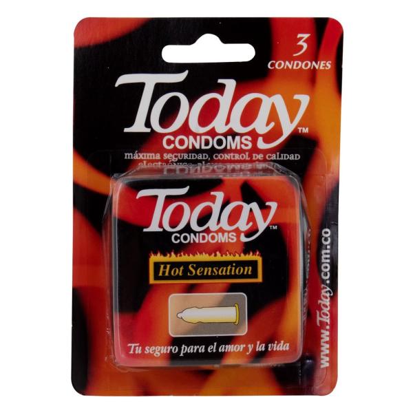 PRESERVAT.TODAY HOT SENSATION 3 UDS