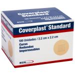 CURAS LEUKOPLAST STANDAR REDONDA 100 UND