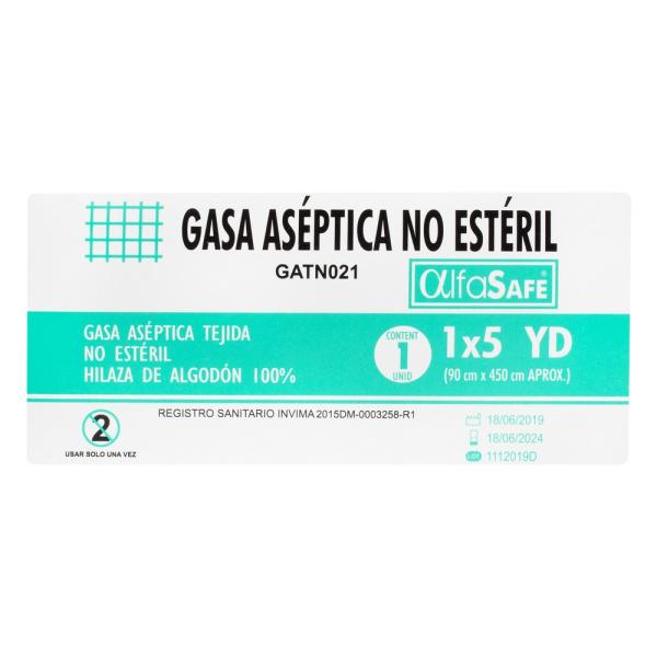 GASA ALFA ASEPTICA 1X5