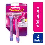 MAQ.PRESTOBARBA 3 MUJER 2 UND