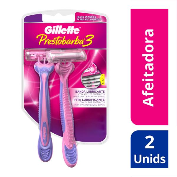 MAQ.PRESTOBARBA 3 MUJER 2 UND