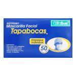 TAPABOCA DESECHAB.ALFA AZUL E.I 50UDS