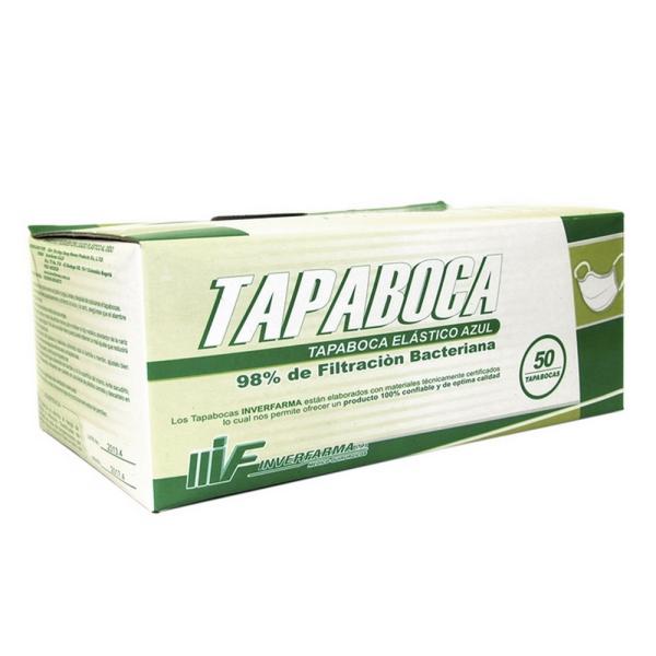 TAPABOCA AZUL 50 UND 10PX 5UND INVERFAR