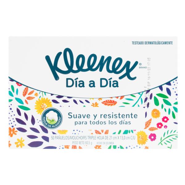 PANUELOS KLEENEX CLASICO 50 UND
