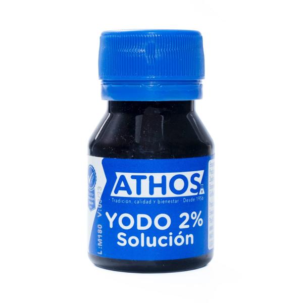 TINTURA DE YODO 2% 30 ML 12 UND ATHOS