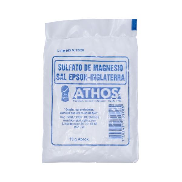 SULFATO DE MAGNESIO 15 GR 30 SBS ATHOS