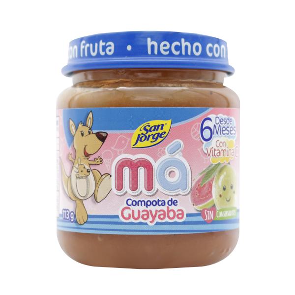 COMPOTAS SAN JORGE GUAYABA 113 GR