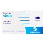 GUANTE DE VINILO T.S 100 UND INVERFARMA