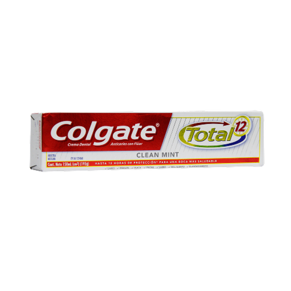 CREMA COLGATE TOTAL ORIG.MINT 12H.150 ML