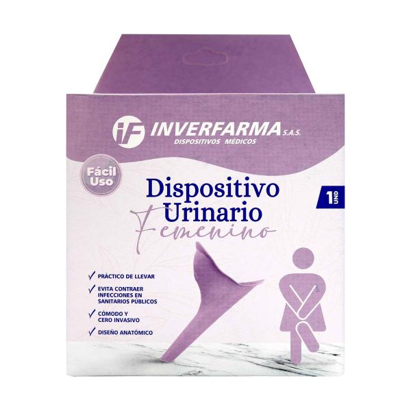 DISPOSITIVO URINARIO FEMENINO INVERFARMA
