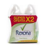 2 DTE.REXONA ROL. BAMBOO 50 ML S.O. M