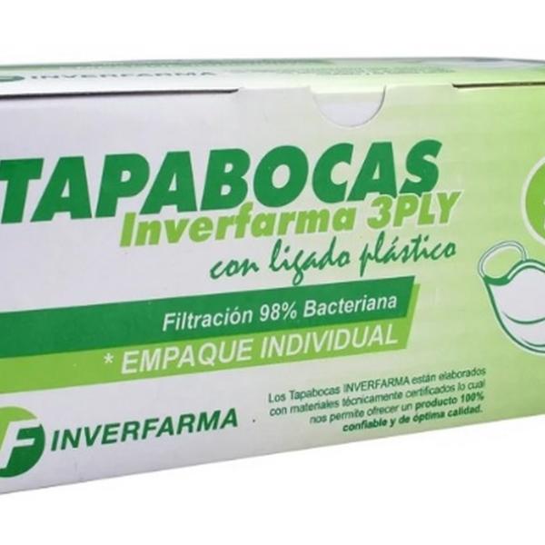TAPABOCA AZUL 50 UND EMP.IND INVERFARMA