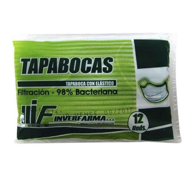 TAPABOCA AZUL 12 UND EMP.IND INVERFARMA