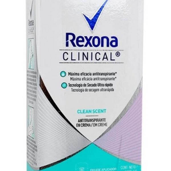 DTE.REXONA CLIN CRE CLEAN SCENT WOM 48GR