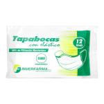 TAPABOCA BLANCO 12 UND EMP.IND.INVERFAR
