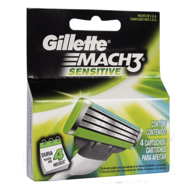 REPUESTO MAQ.MACH 3 SENSITIVE 4 UND
