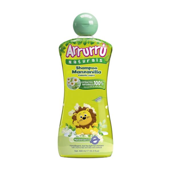 CHA.ARRURRU CABELLO CLARO MANZAN 400 ML